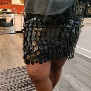 Leather  made by Buffalo Mini skirt